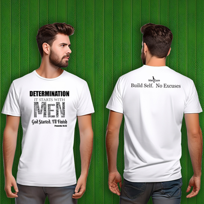 Determination Men Short Sleeve T-shirt
