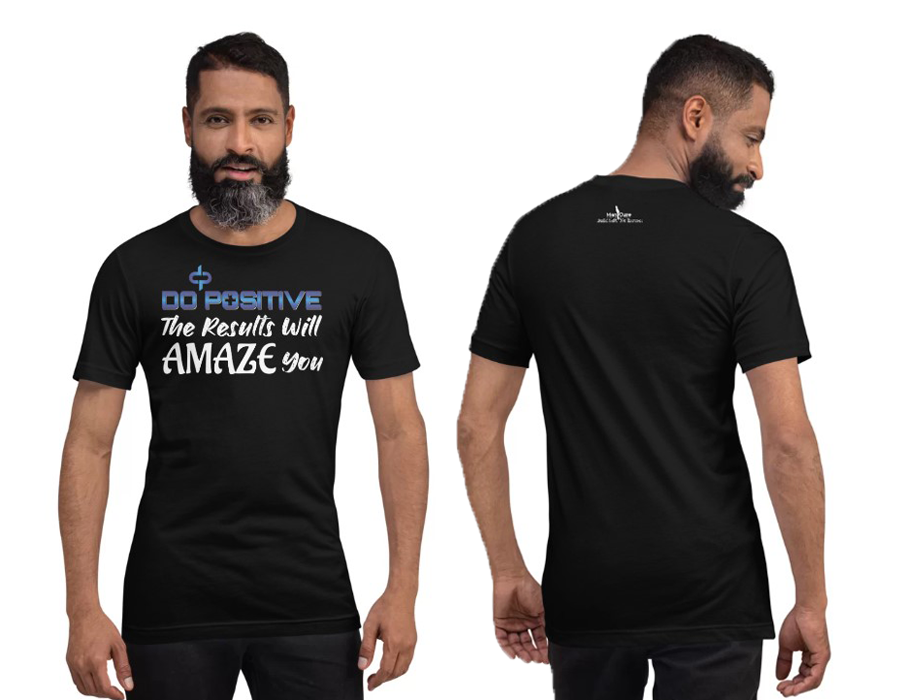 Do Positive The Results Will AMAZE You Men Short Sleeve T-shirt