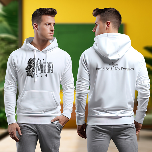 Men Face Hoodie