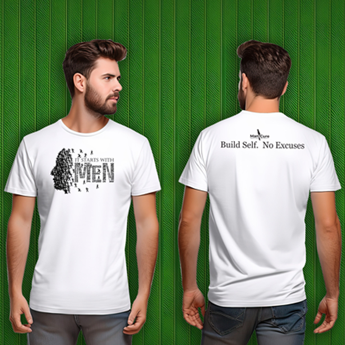 Men Face Short Sleeve T-shirt