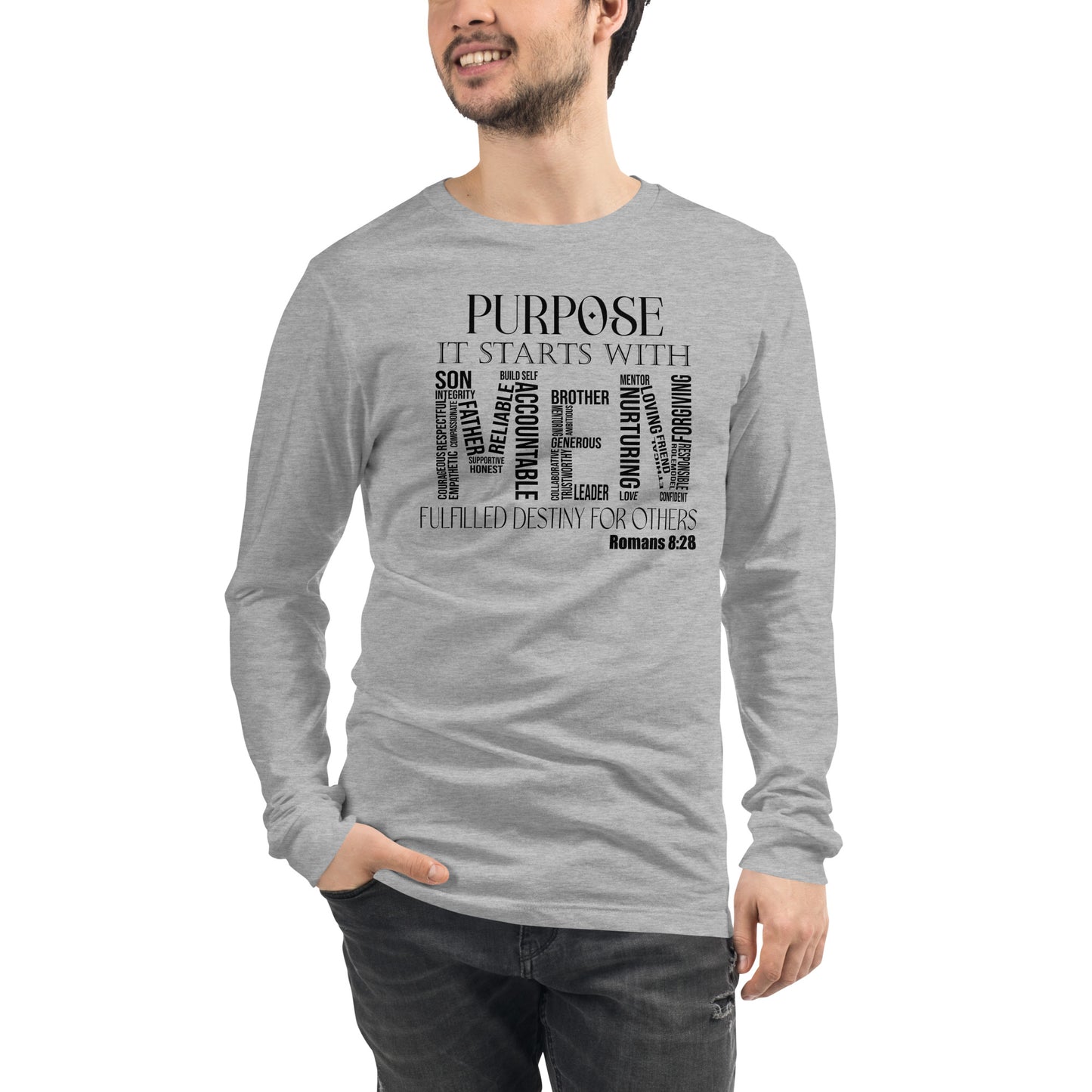 Purpose Men Long Sleeve T-shirt