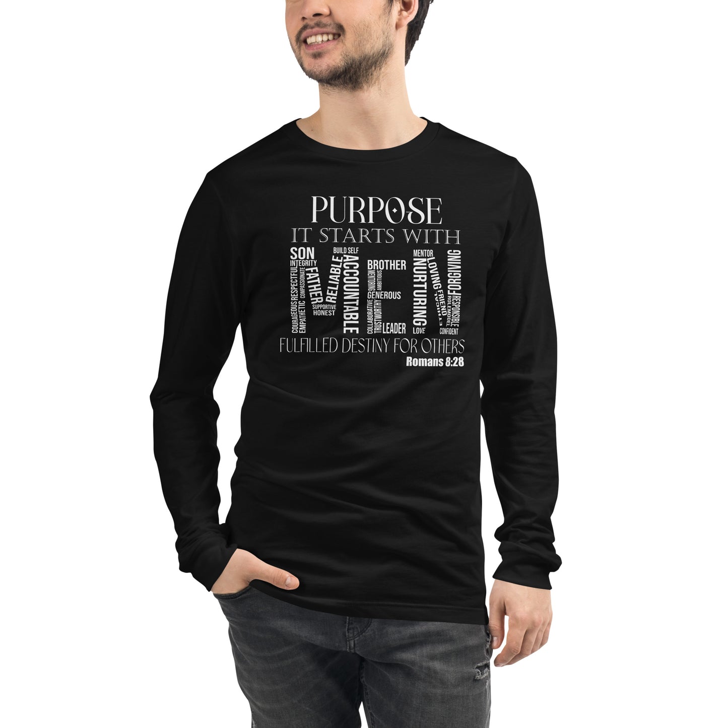 Purpose Men Long Sleeve T-shirt