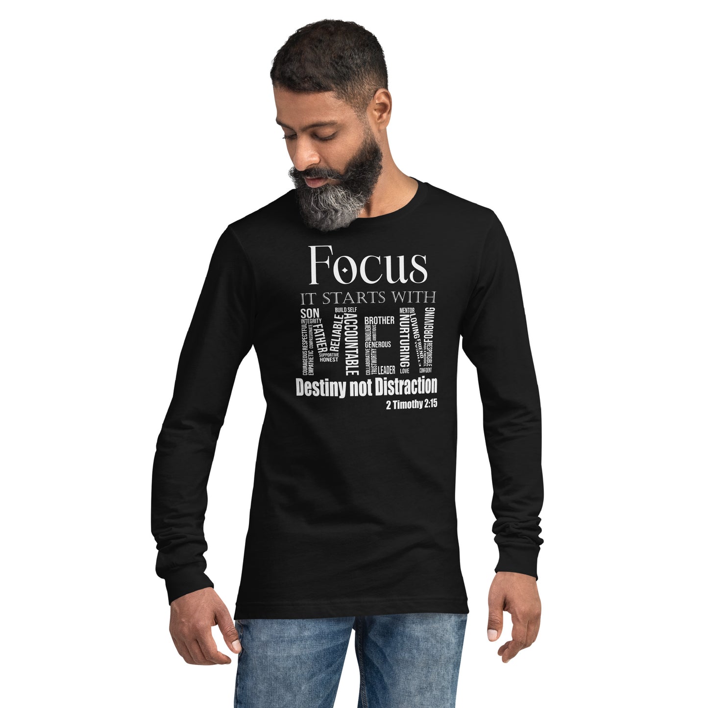 Focus Men Long Sleeve T-shirt