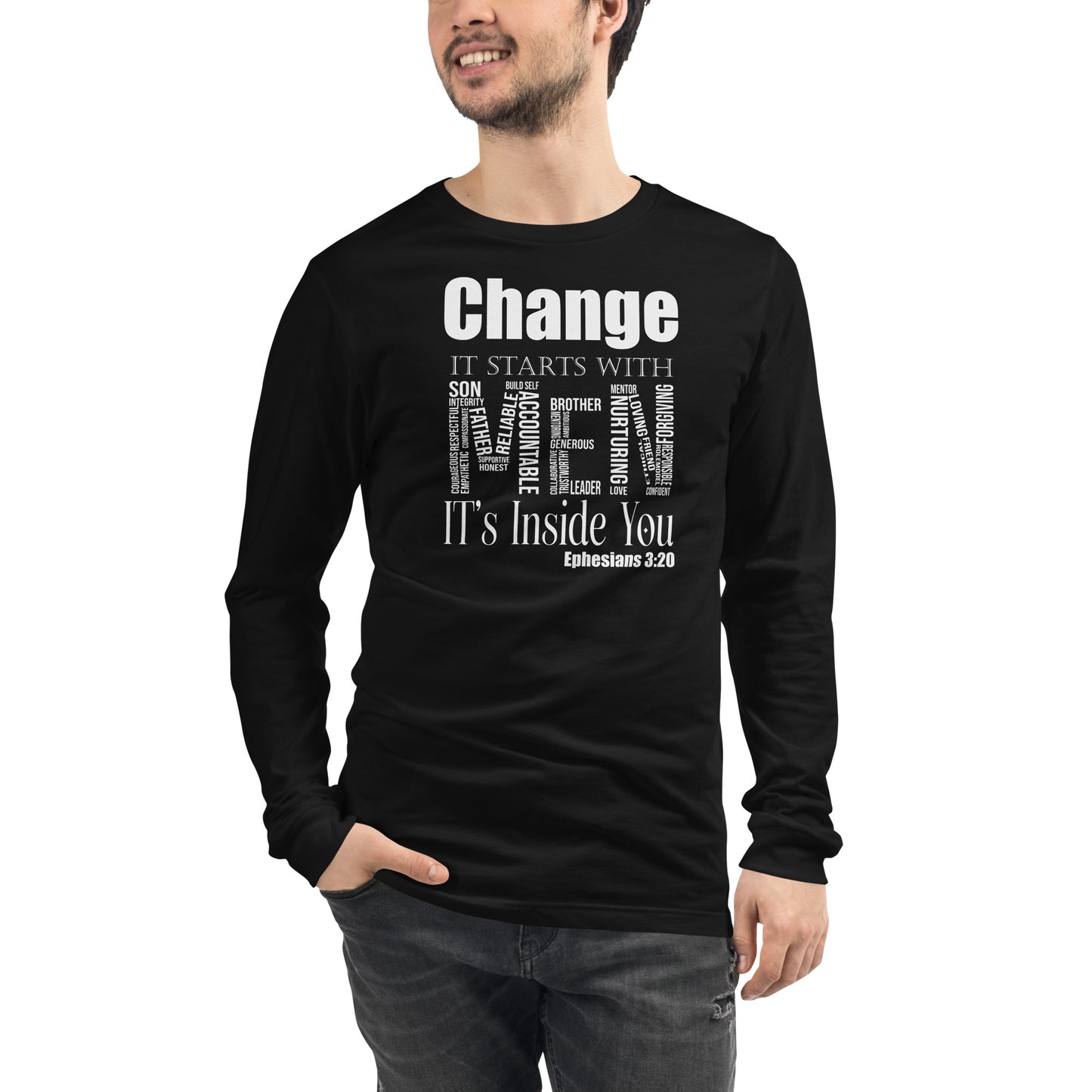 Change Men Long Sleeve T-shirt