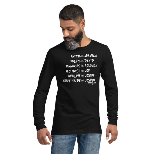 Men of faith Long Sleeve T-shirt