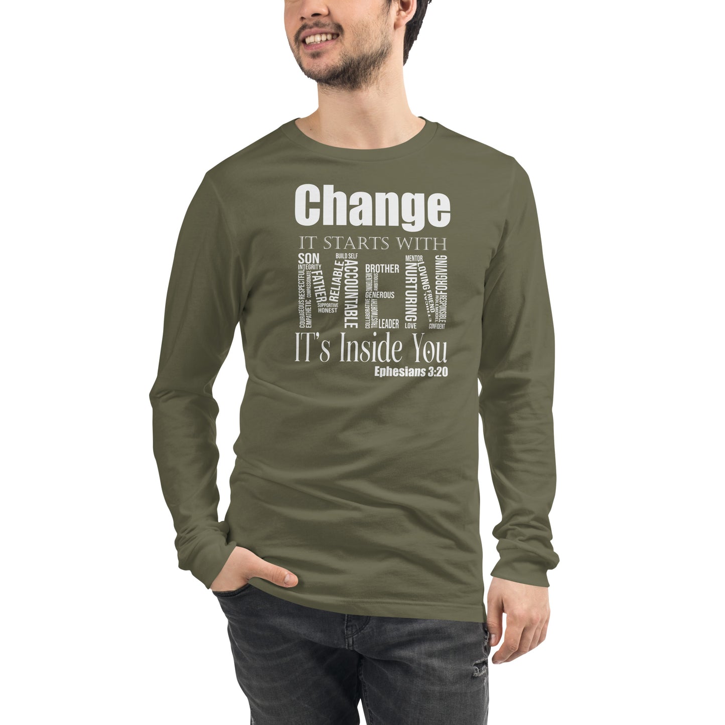 Change Men Long Sleeve T-shirt