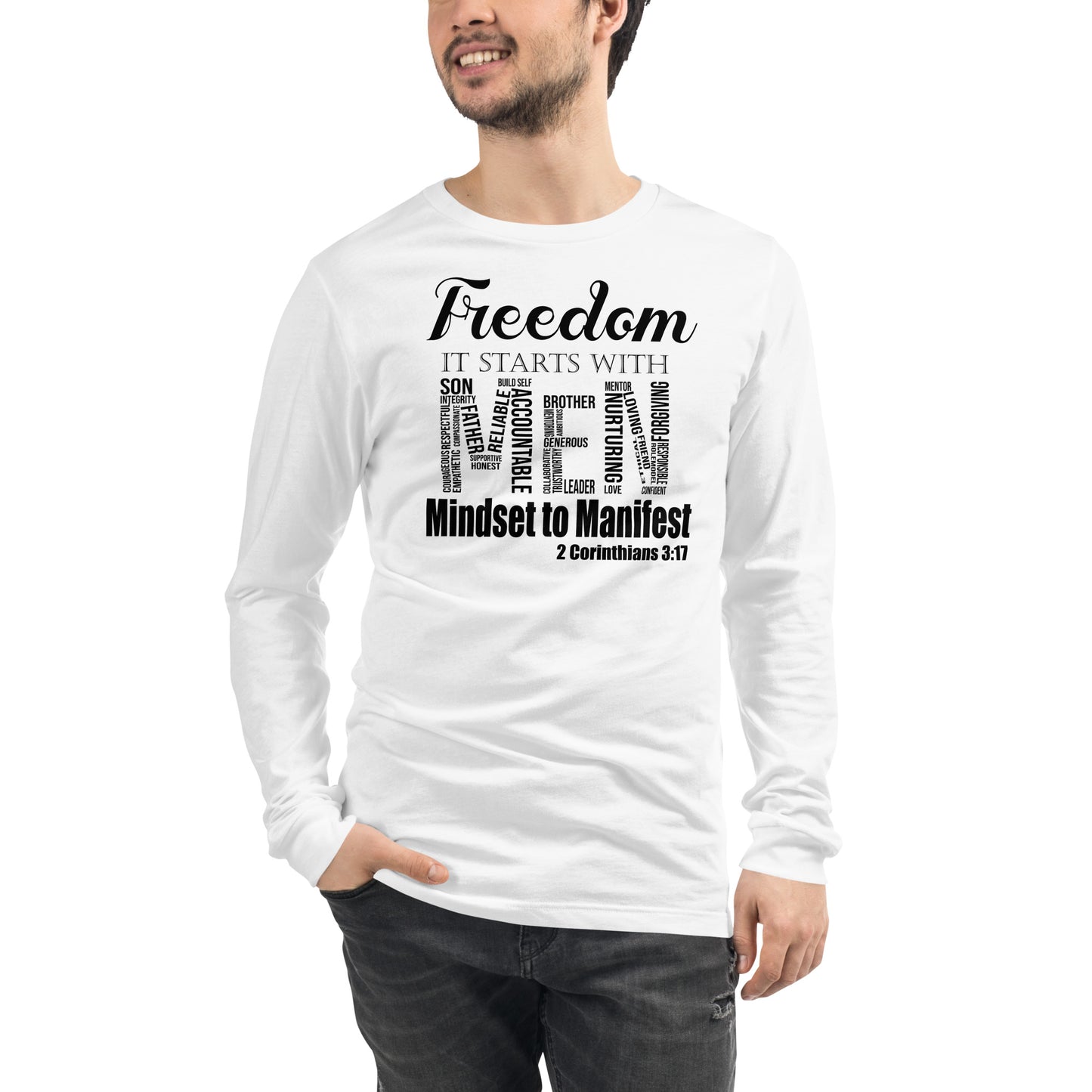 Freedom Men Long Sleeve T-shirt