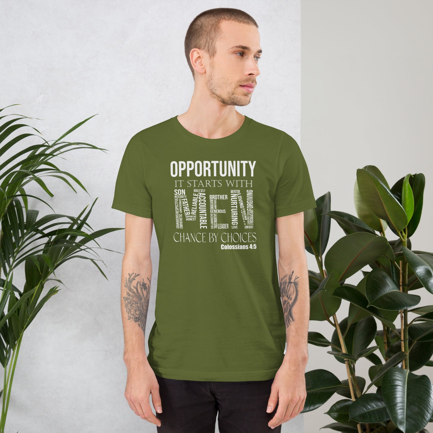 Opportunity Men Short Sleeve T-shirt